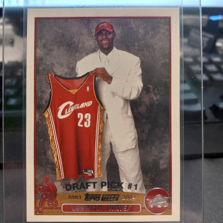 Lebron james best sale rookie autograph